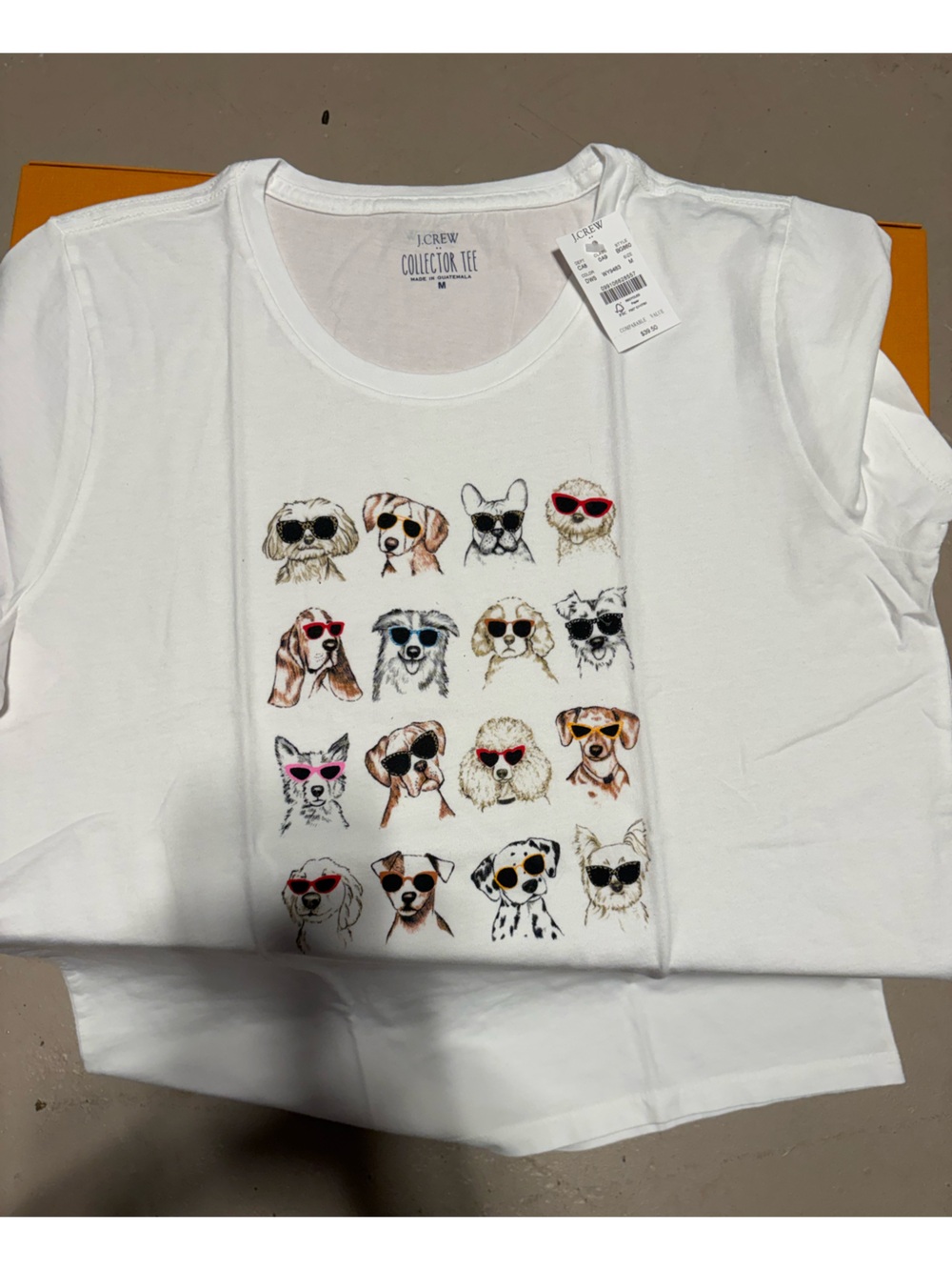 Crew cuts short sleeve dog tee